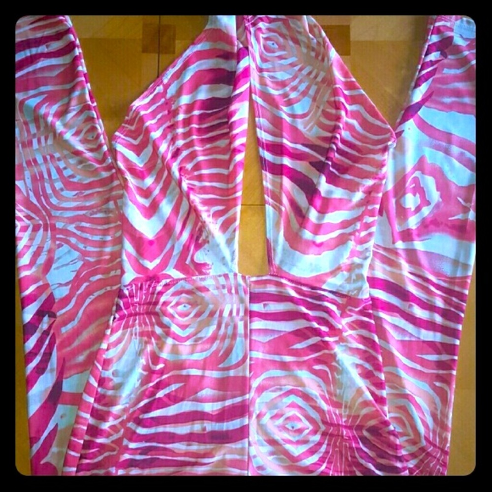 SEXY Pink print jumper
